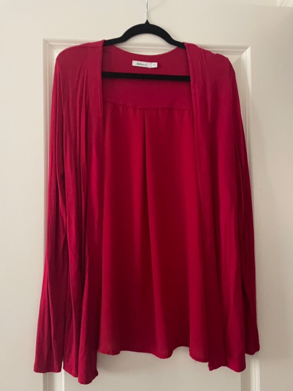 Reitmans Bright Red Cardigan
